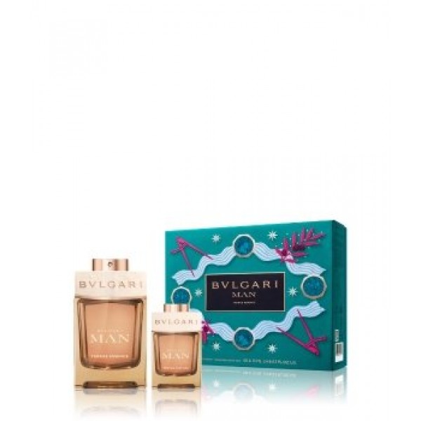 Bvlgari Man Terrae Essence 100ml Edp + 15ml Edp Spray Geschenkset