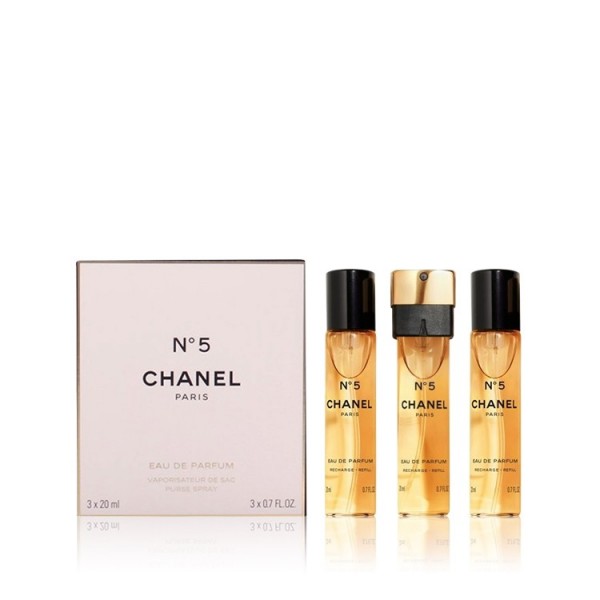 Chanel No.5 Eau de Parfum 3x 20ml