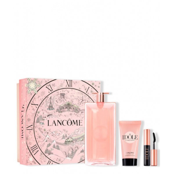Lancôme Idôle 100ml Edp + Bodylotion + Mini Lipstick Geschenkset Lancôme Idôle 100ml Edp + Bodylotion + Mini Lipstick Geschenkset