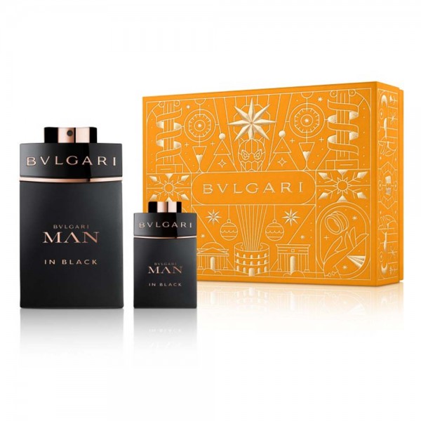 Bvlgari Man in Black 100ml Edp + 15ml Edp Spray Geschenkset Bvlgari Man in Black 100ml Edp + 15ml Edp Spray Geschenkset