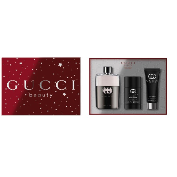 Gucci Guilty Pour Homme 90ml Edp + Showergel + Deostick 75ml Geschenkset