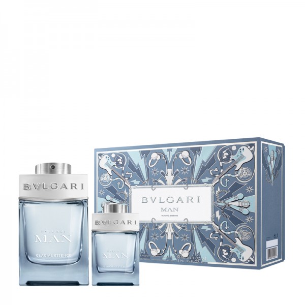 Bvlgari Man Glacial Essence 100ml Edp + 15ml Edp Spray Geschenkset Bvlgari Man Glacial Essence 100ml Edp + 15ml Edp Spray Geschenkset