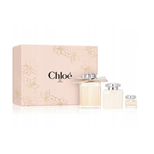 Chloe Chloé 100ml Edp + 5ml Edp Spray + Bodylotion Geschenkset Chloe Chloé 100ml Edp + 5ml Edp Spray + Bodylotion Geschenkset