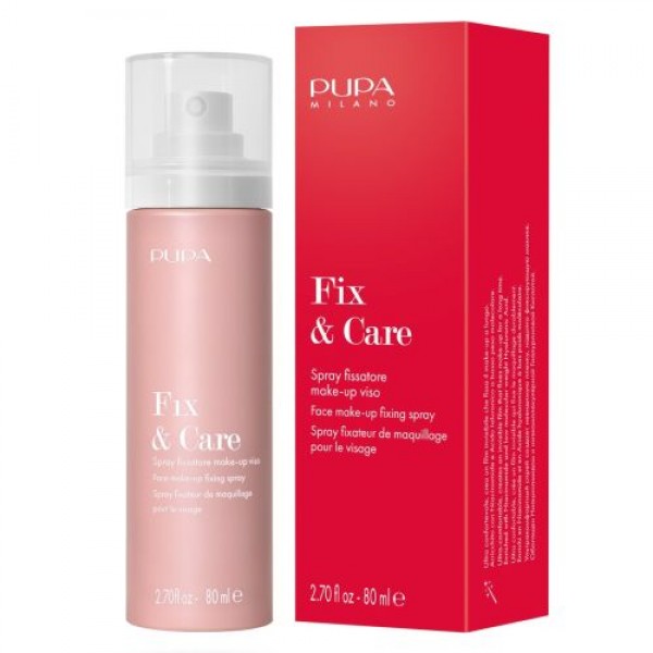 Pupa Milano Fix & Care Make Up Fixing Spray Cosmetica 80 ml