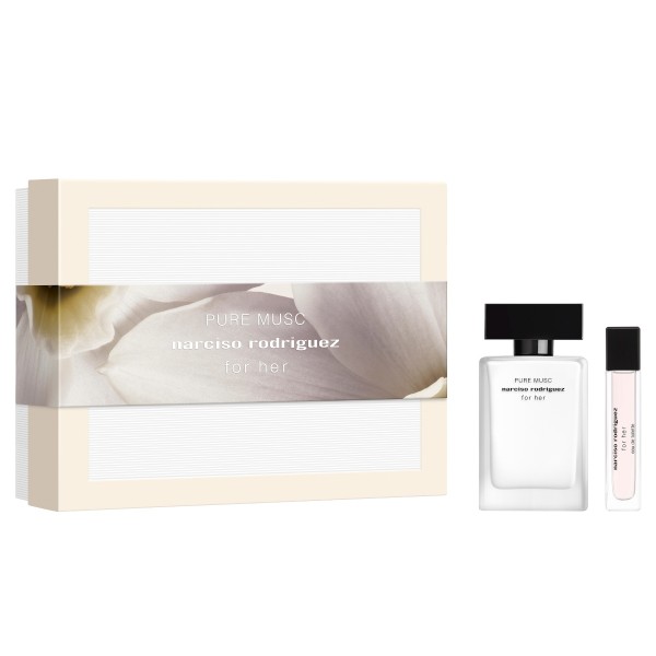 Narciso Rodriguez For Her Pure Musc 50ml Edp + For Her 10ml Edt Spray Geschenkset