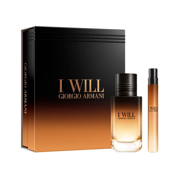 Armani I Will 60ml Edp + 10ml Edp Spray Geschenkset Armani I Will 60ml Edp + 10ml Edp Spray Geschenkset